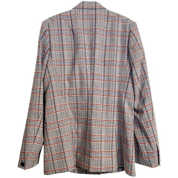 Rag & Bone Elise Check Double Breasted Blazer Jacket 6 - Picture 5 of 11